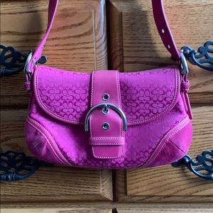 Pink Coach Purse